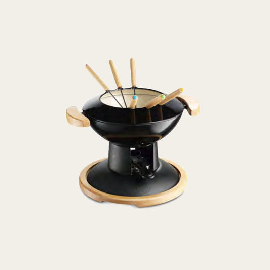 [CUSTOM] Art.- No. Z2203, Cast Iron Cheese Fondue